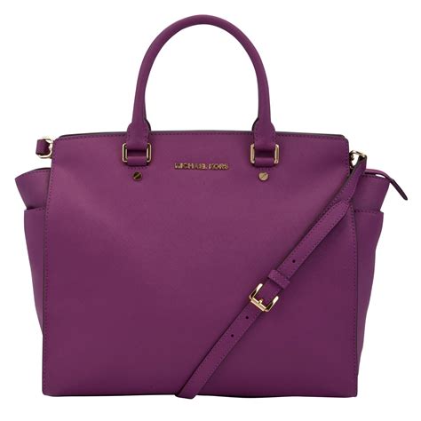 michael kors purple bag|purple michael kors purse outlet.